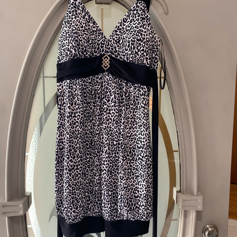 Cheetah Print Dress